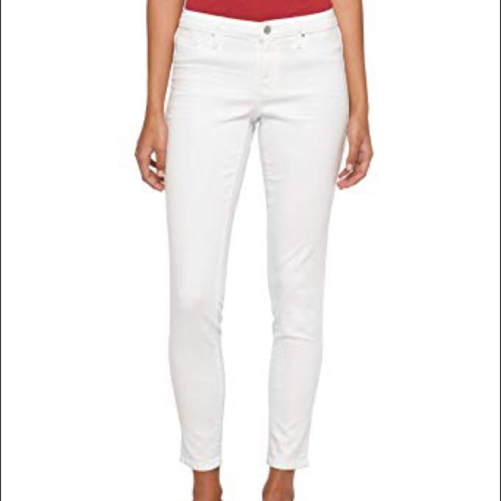 White Mossimo Skinny Jeans